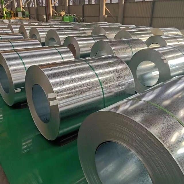 Large inventory of Hot Dipped Galvanized Steel Coils (GI) with Z275 zinc coating in Ruicheng Steel warehouse