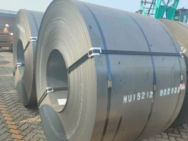 Hot Rolled Steel Coils HRC SAE1006 mild steel material in factory warehouse