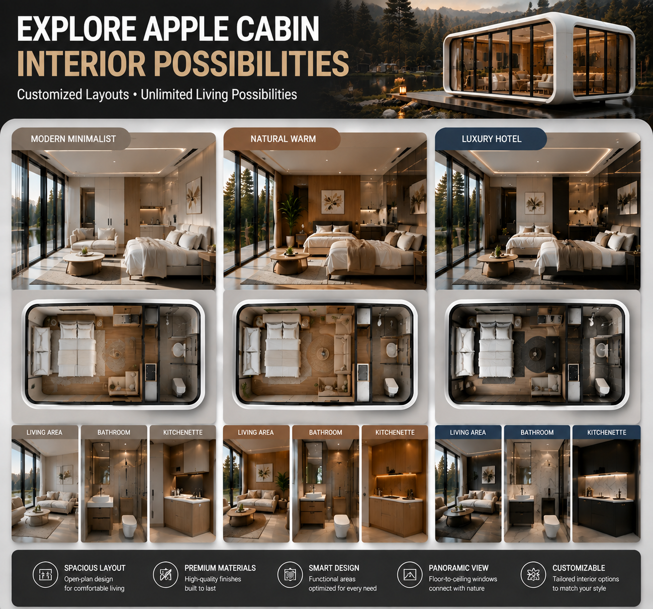 Apple Pod House Detail Specs