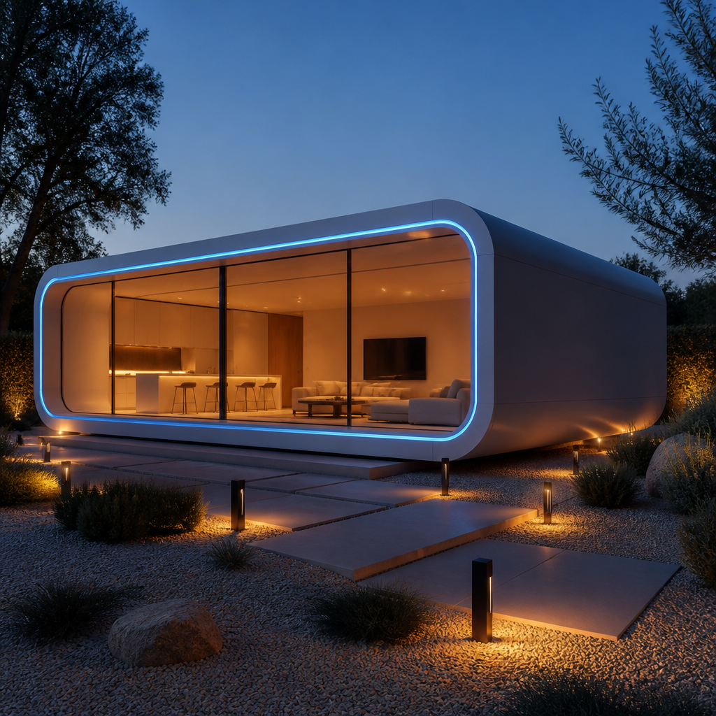 Apple Pod House Exterior Design