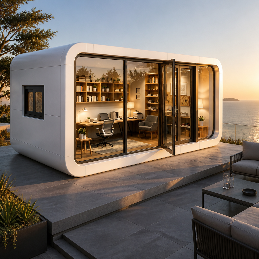 Apple Pod Luxury Prefab Tiny Home