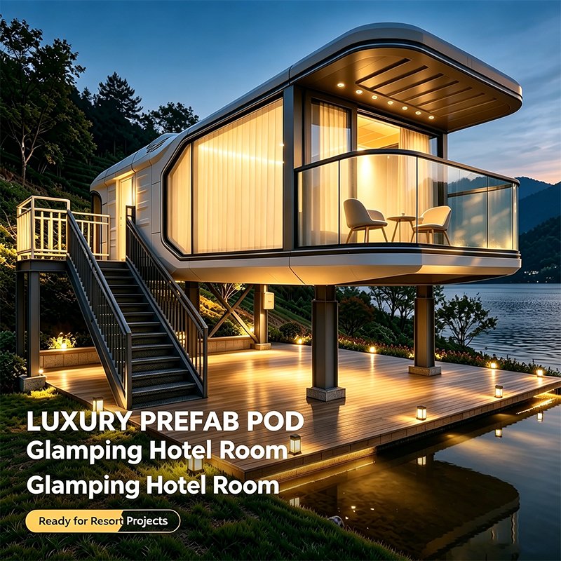 Space Capsule House Luxury Prefab Pod
